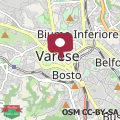 Map Royal Suite l'attico nel cuore di Varese