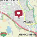 Map RRRapido Colorful Rooms - Assago