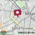 Map RRRapido Sant' Ambrogio Suites and Rooms - Via Olona