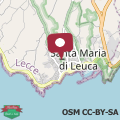 Map Ruggeri 1 Leuca apartments