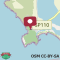 Map Rustico Porto Pino 30 mt dalla spiaggia