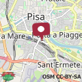 Map Safestay Pisa Centrale