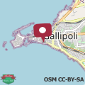 Karte Salento Rooms - Gallipoli