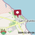 Map San Cataldo Holiday's