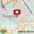 Map San Cristofano Blu Apartment Santa Croce, Florence