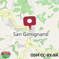 Mappa San Gimignano Apartments Chianti