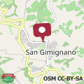 Mappa San Gimignano Central Garden, Views, 4 People