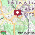 Map San Pietro APT near Vatican city Roma