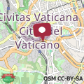 Map San Pietro Suite Rome