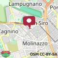 Carte SAN SIRO BLUE FLAT