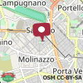 Map San Siro comfort apartment in Milan