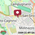 Karte San Siro Cozy Nest - La Vista Apartments