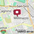 Map San Siro Stadium Garden Flat