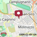 Map San Siro Visconti city life stadium