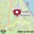 Mappa San Teodoro Center - Parking & garden