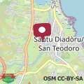 Mappa San Teodoro - Four-room apartment, 4 steps from the center, Citai