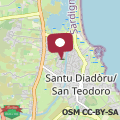 Mapa San Teodoro Home Villa Azzurra