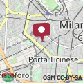 Map San Vincenzo - Milano Centro Storico