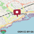 Mapa Sanremo Blumarine Vacation Apartment