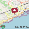 Map Sanremo Center Apartment, sea view & terrace