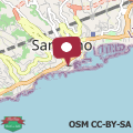 Mapa Sanremo Grand Central Apartment