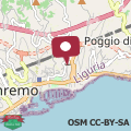 Map SANREMO Mare e Relax - Affittasi Luna Home con parcheggio gratuito fronte casa e terrazza