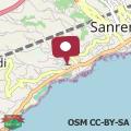 Mapa Sanremo vacanze zen vue mer