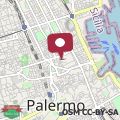 Map Sant'Oliva House Palermo