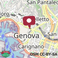 Karte Santa Caterina Charming - Lovely Stay in Genoa