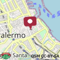 Mappa Santa Cecilia House centro Palermo-350 mt stazione