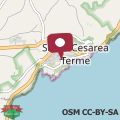 Map Santa Cesarea Terme B&B