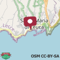 Map Santa Maria di Leuca Luxury Villa