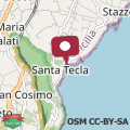 Map Santa Tecla Apartment