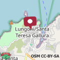 Map Santa Teresa Gallura , Girasole sul mare , air conditioning, garage moto, 200 m from centre, 300 m from Rena Bianca ,wifi,