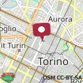 Map Santi apartment in the heart of Turin