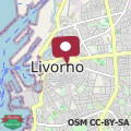 Map Sapori di Livorno centro storico