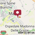 Mapa Sassi SediciDiciotto