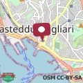 Map Saturno house Cagliari Center