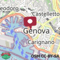Map Sauli - Genoa Historic Center and Aquarium