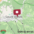 Map Sauze D'Oulx Penthouse Apartment
