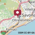 Map Savona Sea House Apartment with parking