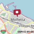 Mapa Scala Paradiso ~ B&B Molfetta