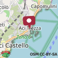 Map Scalinata del Nespolo Acitrezza