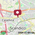 Mapa Scandicci Elite Home - Casa Moderna con Cortile e Parcheggio Gratuito