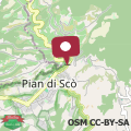 Map Scenic Mansion in Pian di Sco with Private Terrace