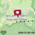 Map Schlernwohnung in Seis am Schlern