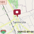 Map Scimmia Azzurra Budget Friendly Stay in Sannicola LE