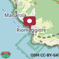 Mapa Scirocco a Riomaggiore