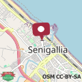 Mapa SE187 - Senigallia, bilocale in stile moderno con aria condizionata