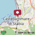 Map Sea front duplex Sorrento Coast near Pompei Ruins